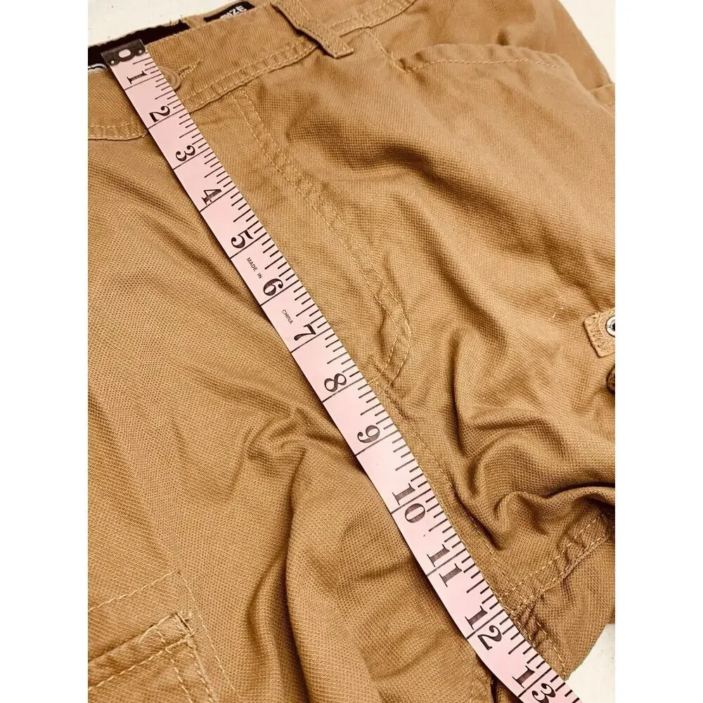 Ecko Unltd Shorts Mens 38 Tan Cargo Safari Hiking Lightweight Casual 38 EUC